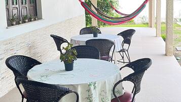 Opções para refeição ao ar livre