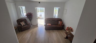 A charming casa with modern luxury, stunning views, markets and beaches nearby