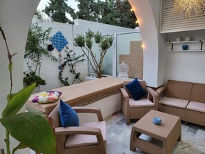 Appartement, 2 chambres, fumeurs, terrasse | Terrasse/Patio