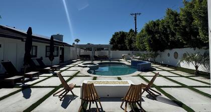 HOUSE OF PRINCE – Luxury 4BR Palm Springs retreat with pool, gym & kids’ room.