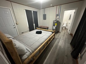 1 غرفة نوم وواي فاي وملاءات أسرّة