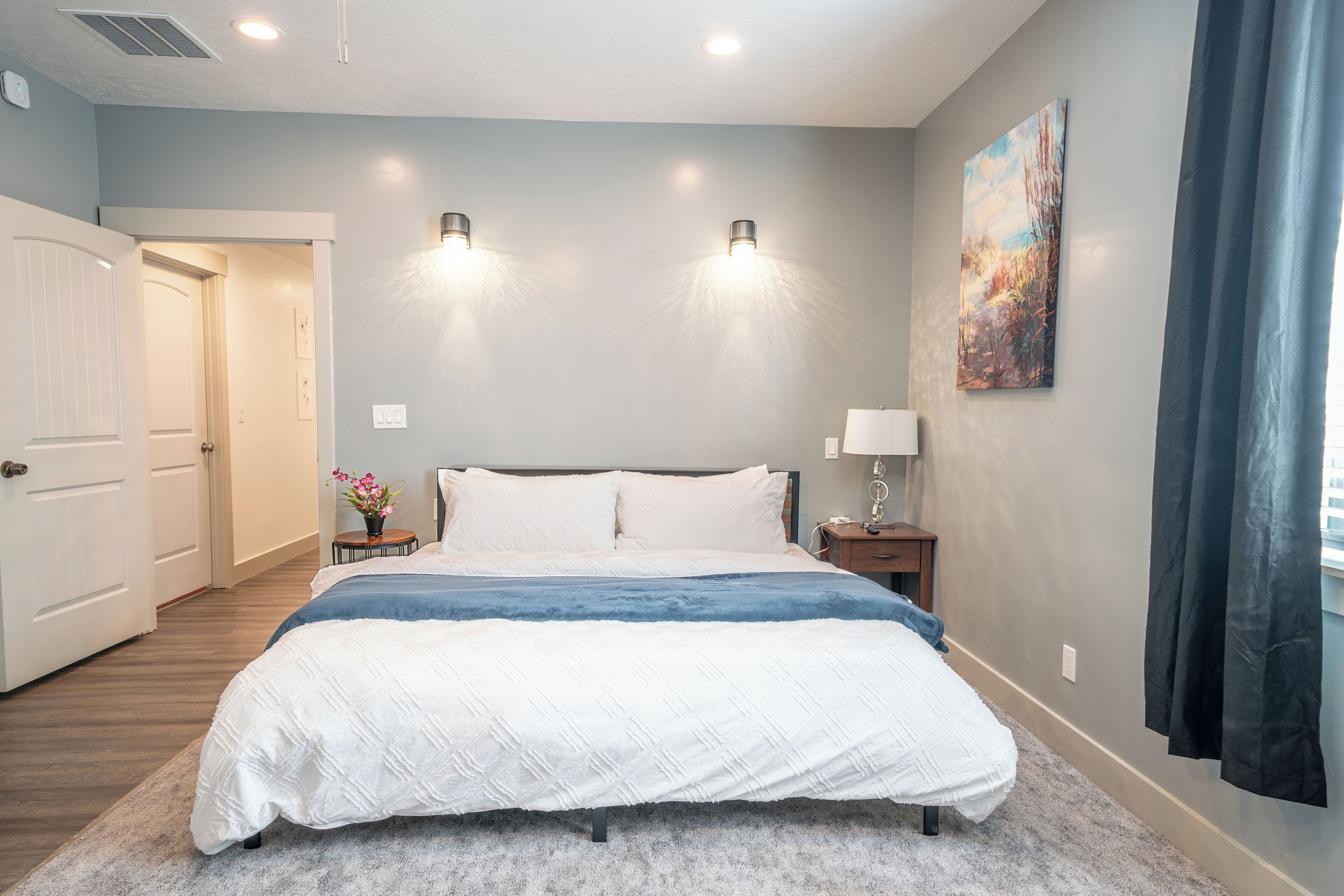 4 soverom, strykejern/-brett, wi-fi og sengetøy