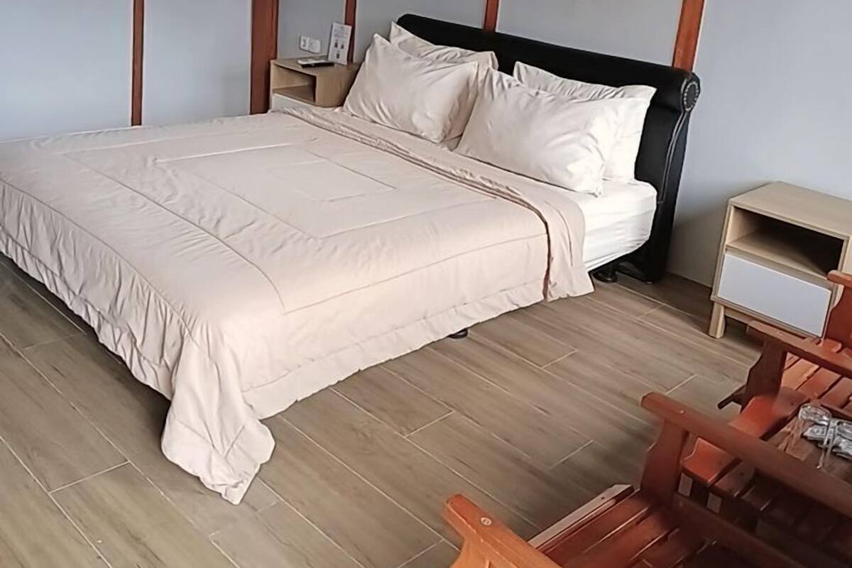 Habitación doble estándar, vista al jardín | Escritorio, espacio para trabajar con laptop y wifi gratis
