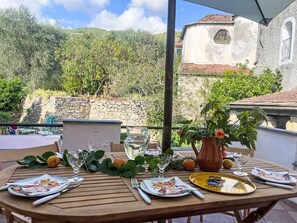 Outdoor dining - Ca´de scia Biancotta by Interhome (Molini di Prelà)