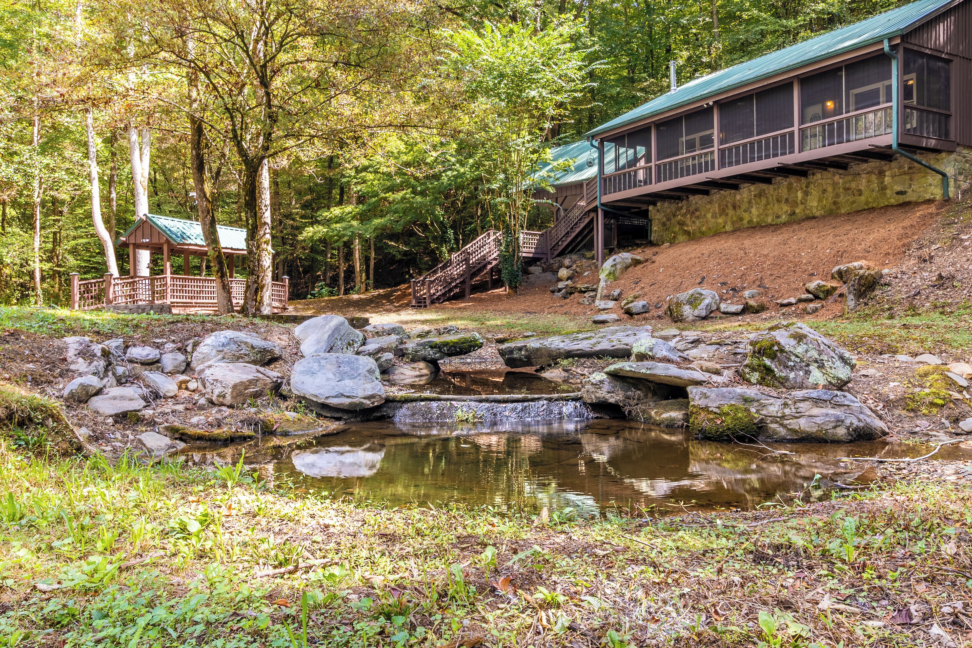 Overnattingsstedets uteområder