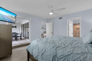 2 chambres, fer et planche à repasser, accès au Wi-Fi (inclus)