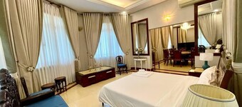 Luxury Villa with beautiful city views on the Mekong River.