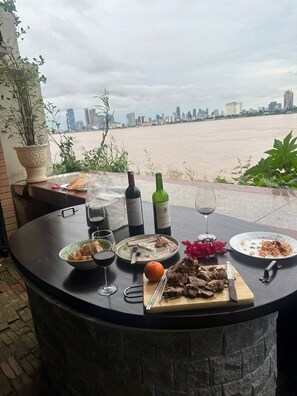 Opções para refeição ao ar livre