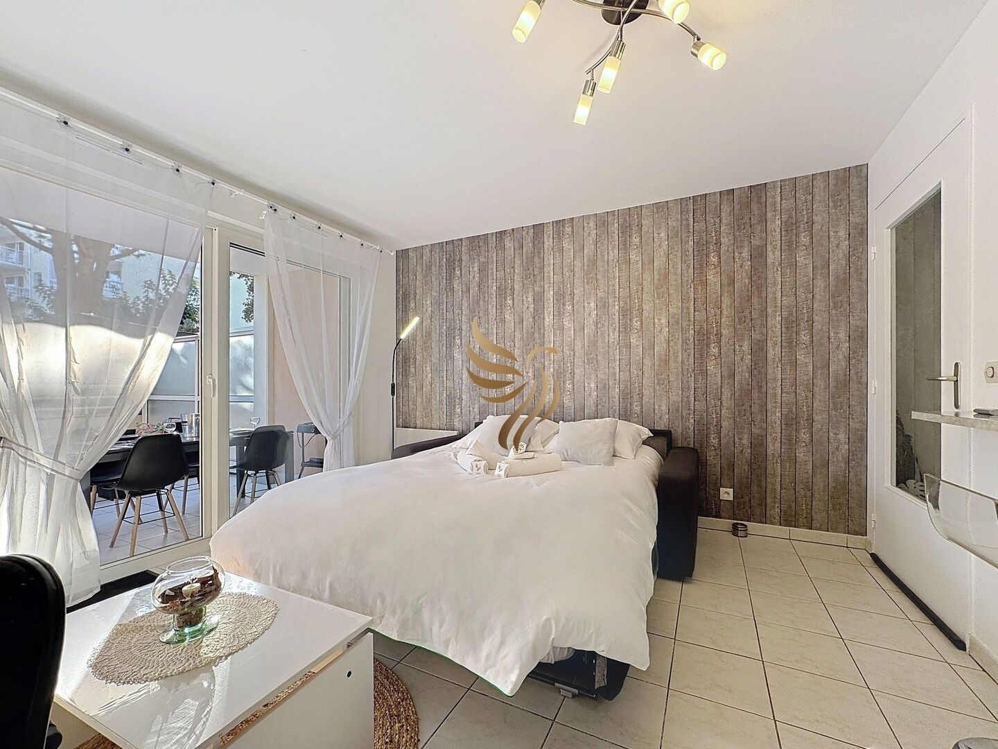 1 Schlafzimmer, Schreibtisch, Bügeleisen/Bügelbrett, WLAN