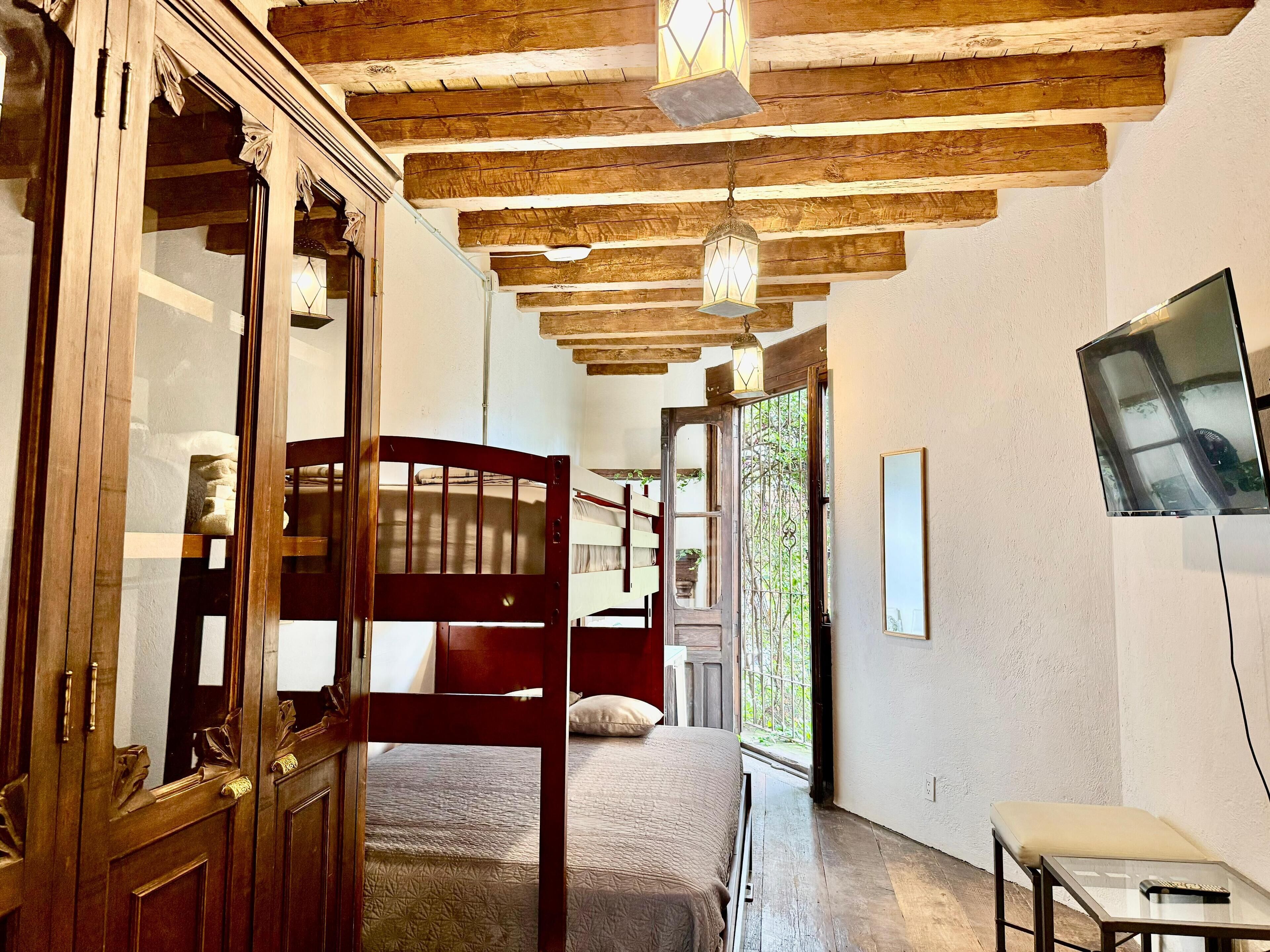 Desk, iron/ironing board, free WiFi, bed sheets