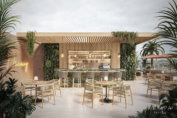 Bar (on property) - Cora at The Grove Luxury Two-Bedroom Apartment (Grand Cayman)