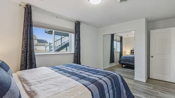 5 soverom, strykejern/-brett, wi-fi (inkludert) og sengetøy