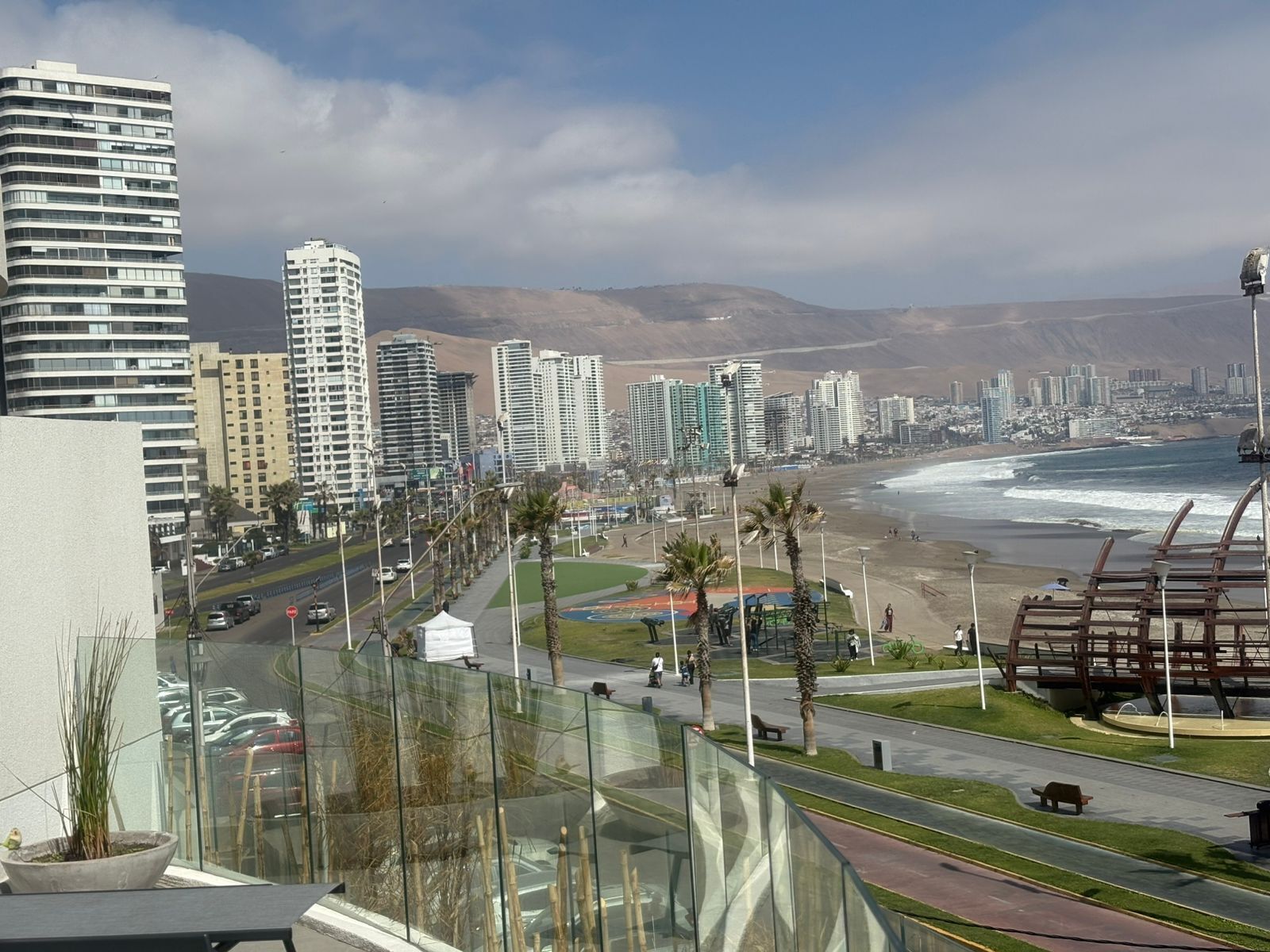 Vista a la playa o al mar