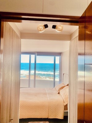 1 bedroom, free WiFi, bed sheets, wheelchair access - Espectacular and Luminous Apartment face to face sea view in Iquique (Iquique)