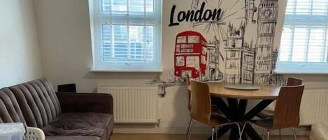 Appartamento Comfort, 2 camere da letto | Area soggiorno