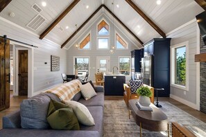 Smart TV, chimenea