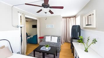 1 bedroom, desk, iron/ironing board, free WiFi