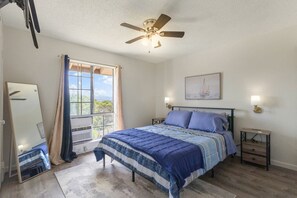 2 bedrooms, iron/ironing board, travel cot, WiFi