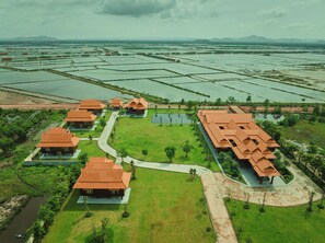 Fachada de la propiedad