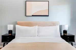 2 slaapkamers, een strijkplank/strijkijzer, wifi, beddengoed