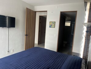 2 chambres, fer et planche Ă repasser, Wi-Fi, literie fournie