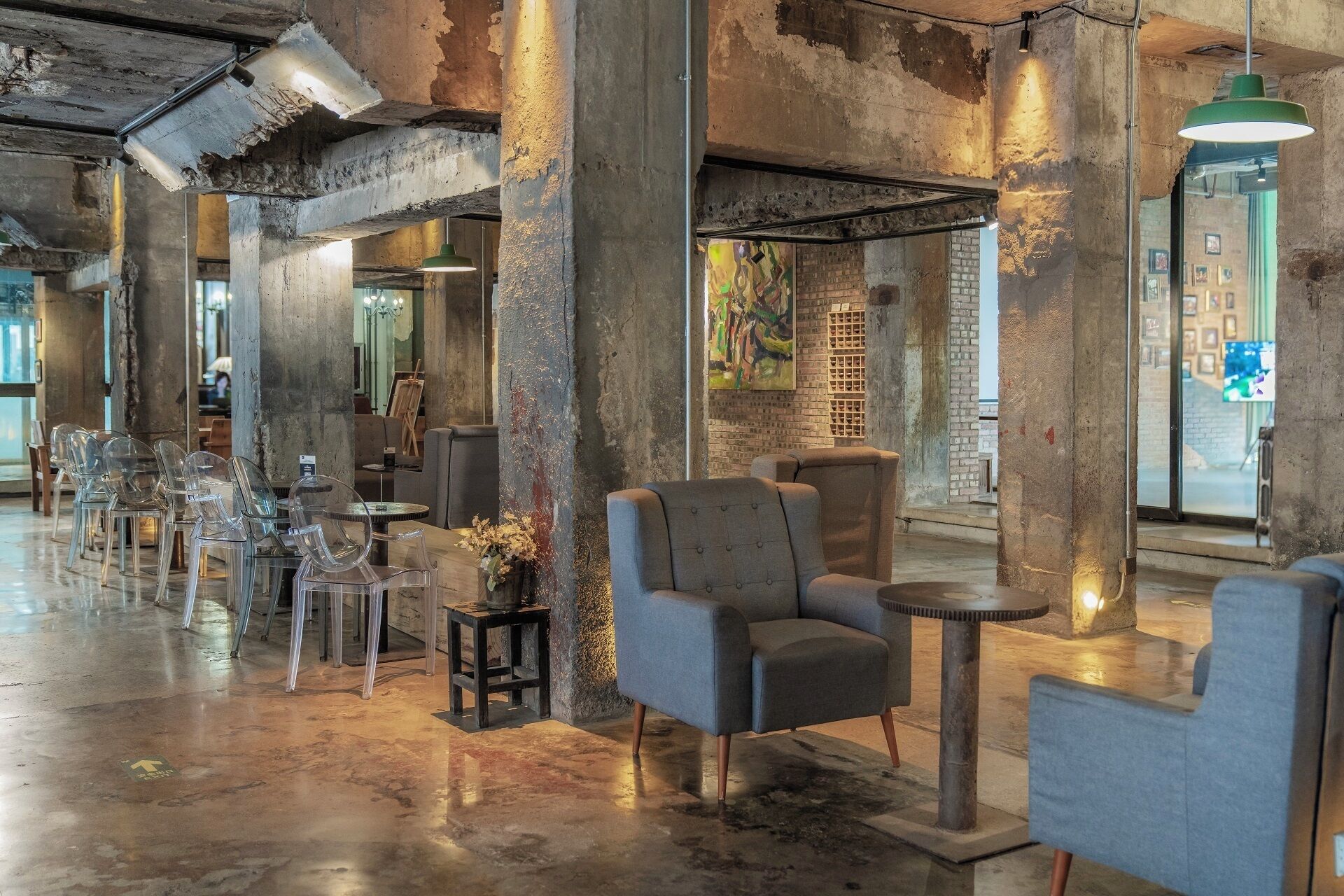 Lobby sitting area