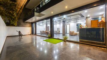 Entrada al alojamiento