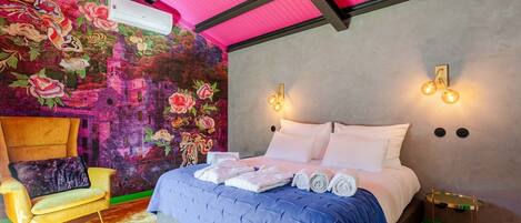 1 habitación, internet y ropa de cama