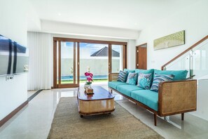 Vila Standar, pemandangan samudra | Area keluarga