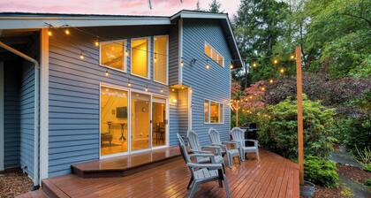 Forest Front Home w/ Fire Pit, Mins to Beaches, Wineries | Cedarview Retreat
