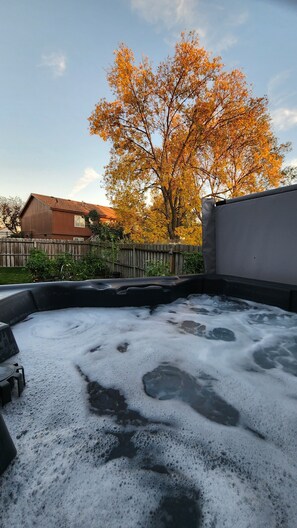 Baignoire à remous extérieure