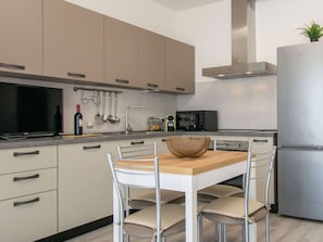 Microwave, oven, dishwasher