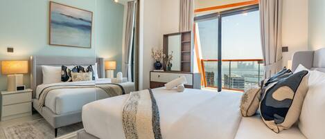 1 bedroom, in-room safe, iron/ironing board, free WiFi