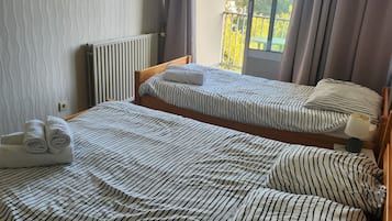 1 chambre, Wi-Fi gratuit, draps fournis