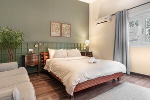 3 soverom, strykejern/-brett, wi-fi og sengetøy