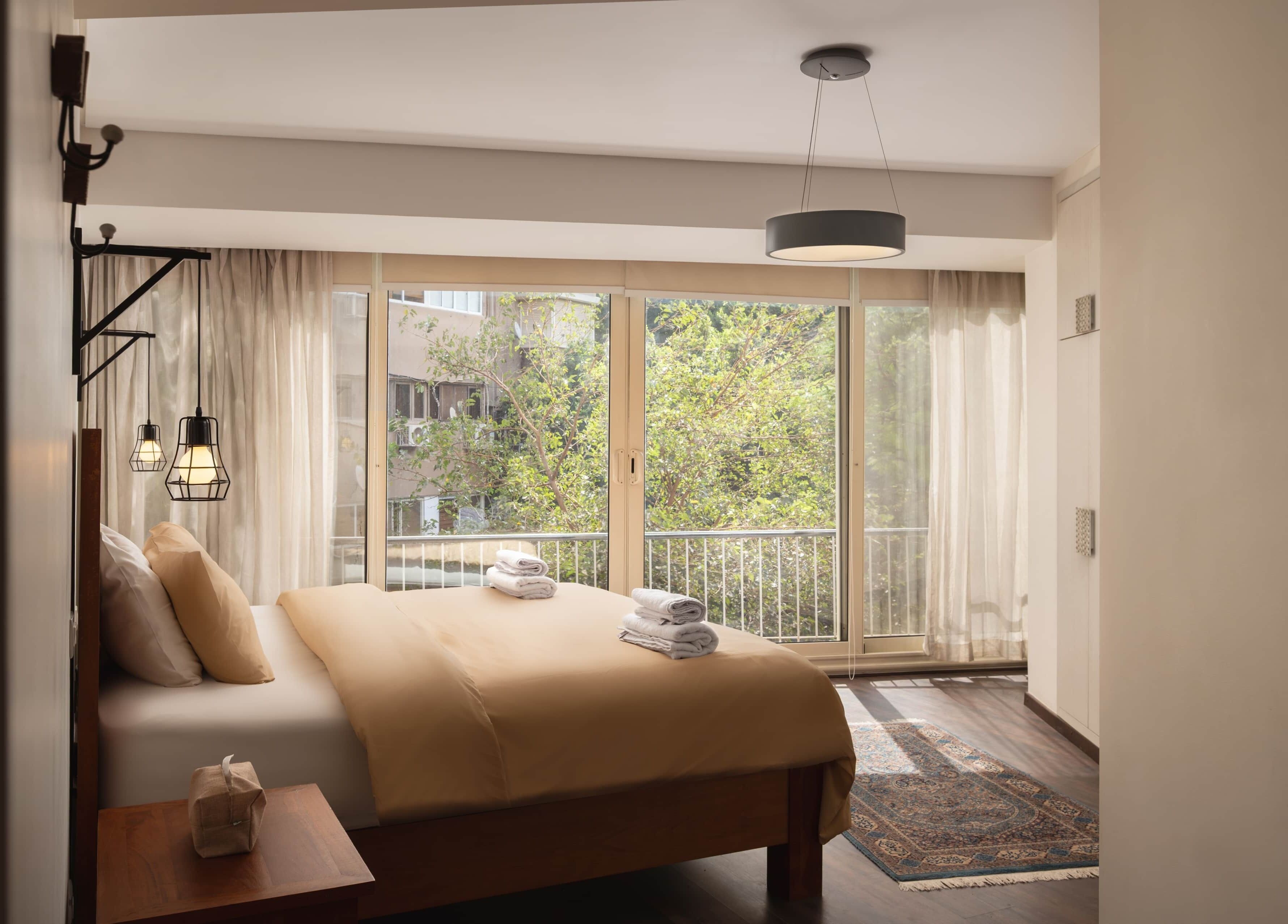 2 makuuhuonetta, silitysrauta/-lauta, Wi-Fi, vuodevaatteet