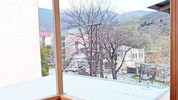 Comfort-Apartment, Balkon, Stadtblick | Balkon