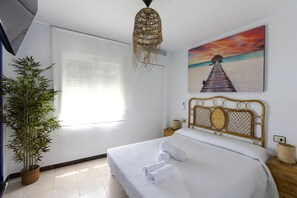 2 sovrum, strykjärn/strykbräda, resesäng och wi-fi