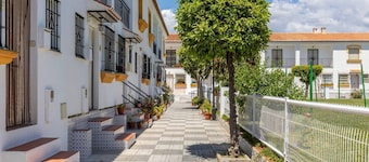 adosado con piscina junto a la playa