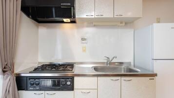 Apartment, Balcony | Private kitchen