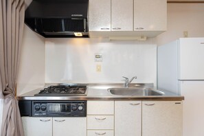 Apartemen, balkon | Dapur pribadi