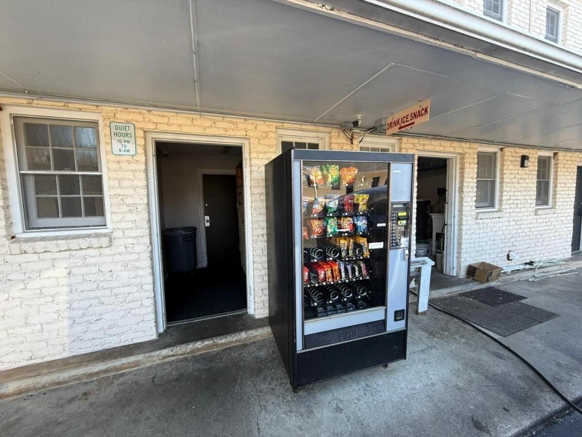Grab late-night snacks fast with on-site vending convenience.