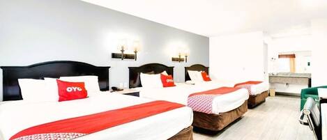 1 habitación, tabla de planchar con plancha, wifi gratis y ropa de cama