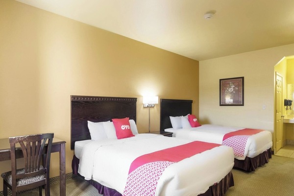 Bedroom. Interior and views may vary based on location and availability