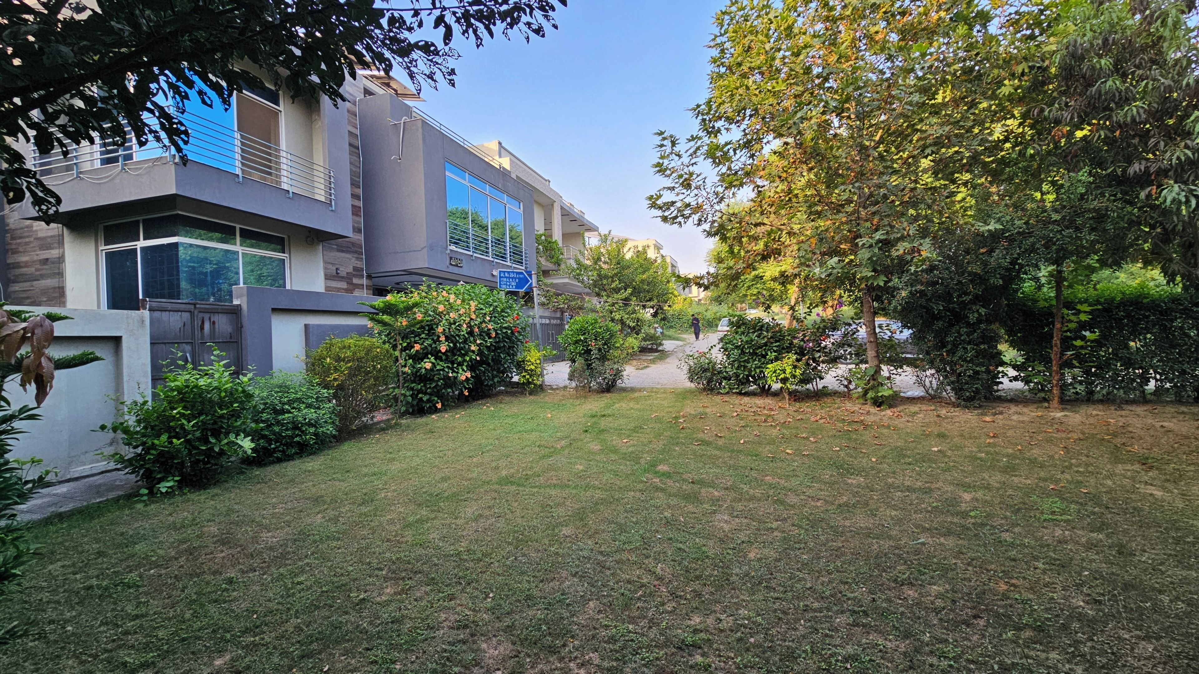 Enceinte de l’hébergement