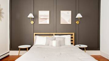 4 bedrooms, desk, iron/ironing board, free WiFi