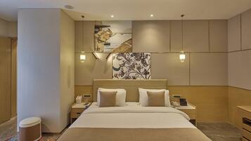 Ropa de cama hipoalergénica y minibar