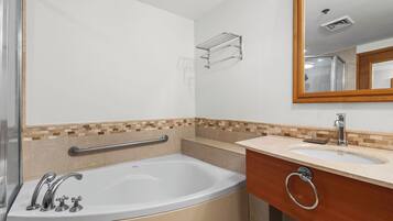 Hair dryer, towels