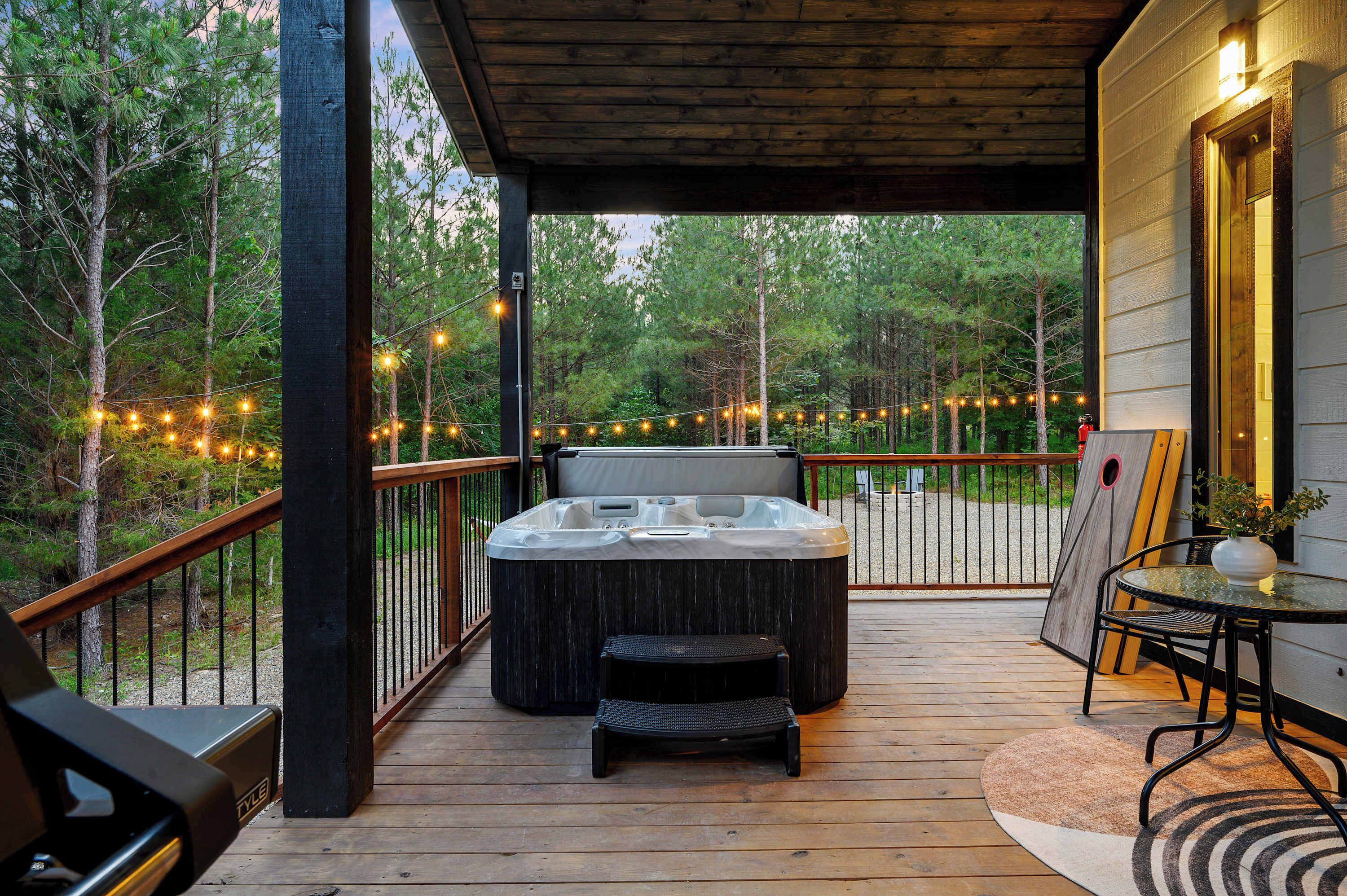 Bain à remous extérieur