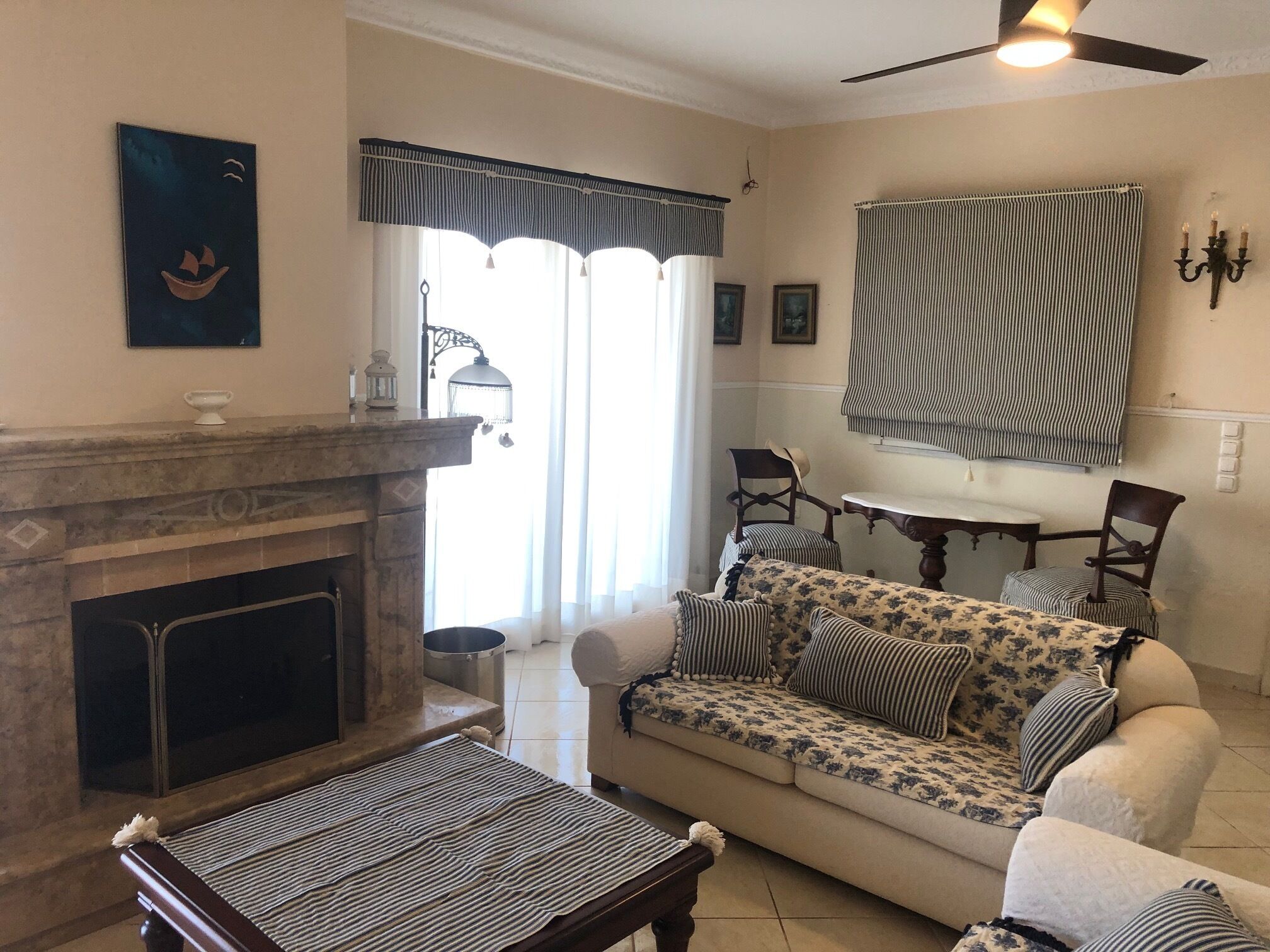 Villa, 3 Bedrooms, Balcony, Sea View | Living area